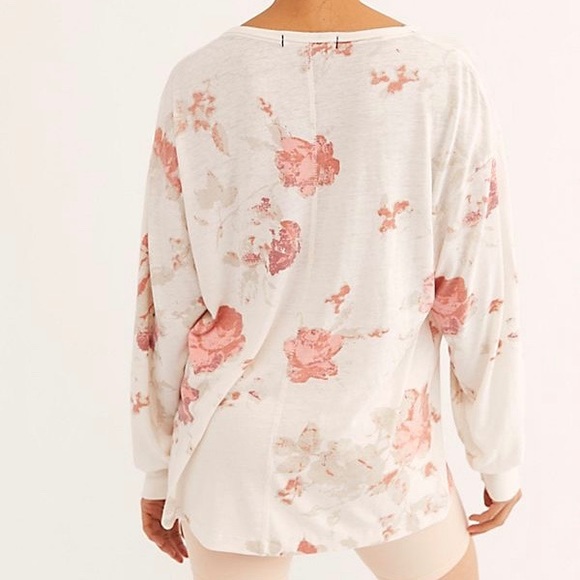 NWT Free People Arielle long sleeve tee - Picture 2 of 3